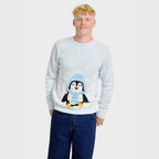R&B | Der süße Pinguin Weihnachten Pullover Herren
