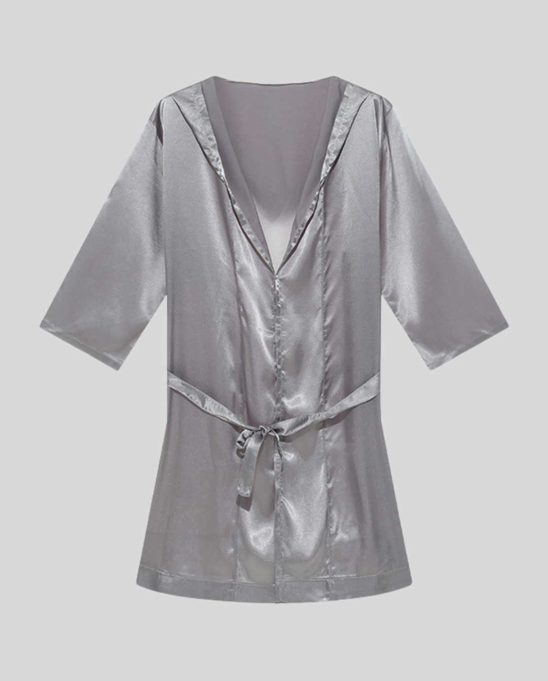 Herren Satin Bademantel R&B