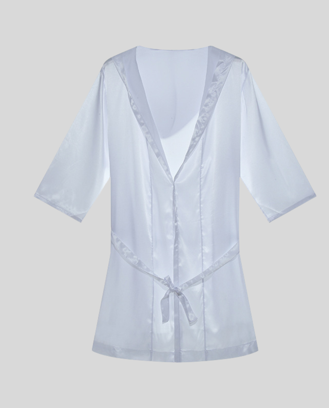 Herren Satin Bademantel R&B