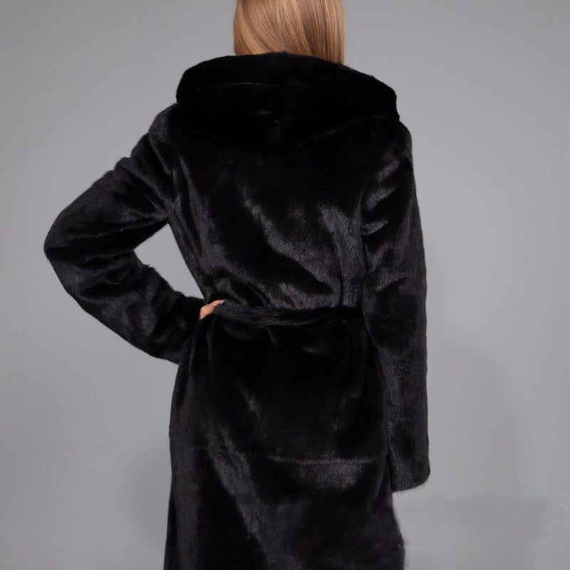 Damen Kunstpelzmäntel R&B