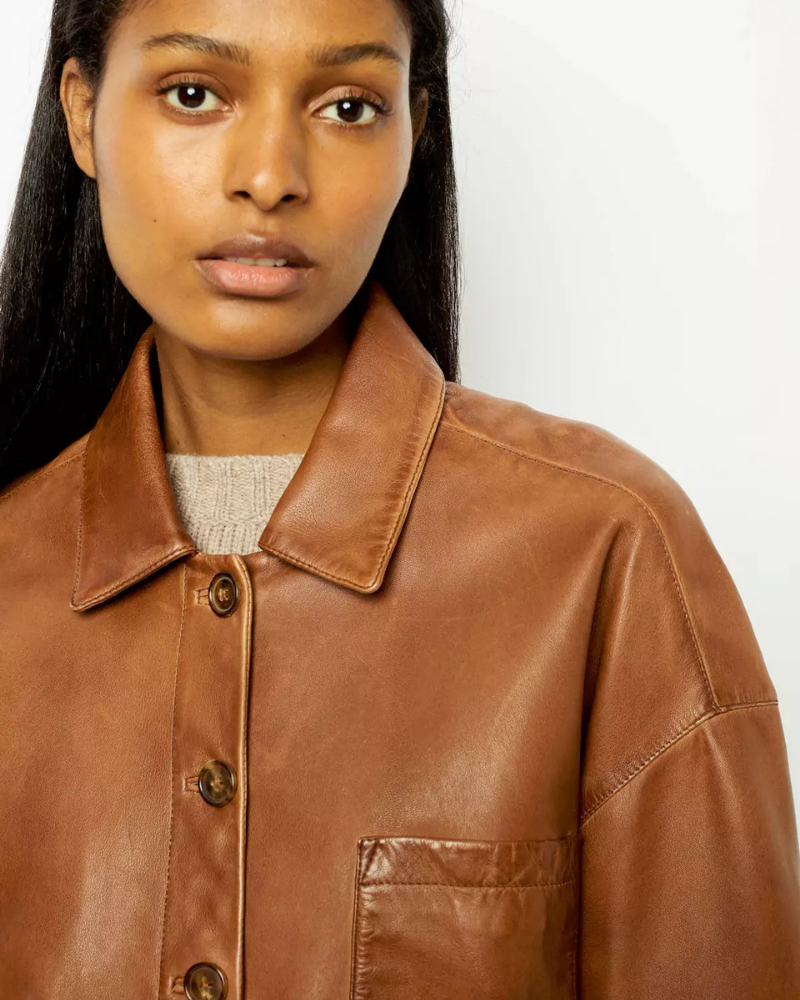 R&B | Boxy Lederjacke