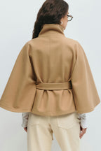 R&B | Übergröße Damen Manteljacke mit Gürtel