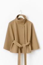 R&B | Übergröße Damen Manteljacke mit Gürtel