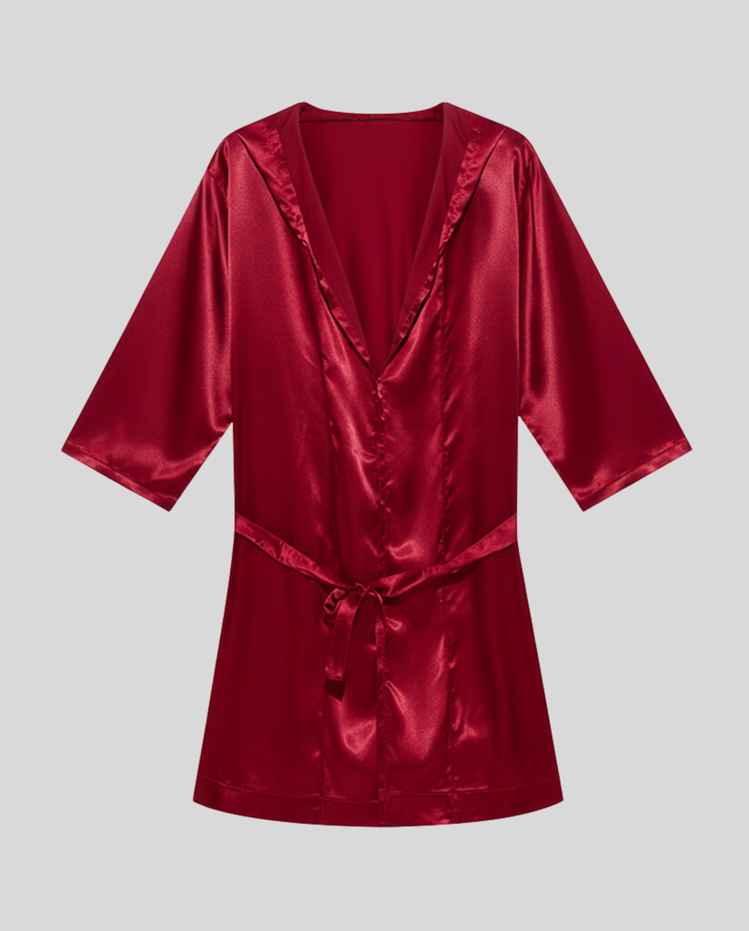 Herren Satin Bademantel R&B