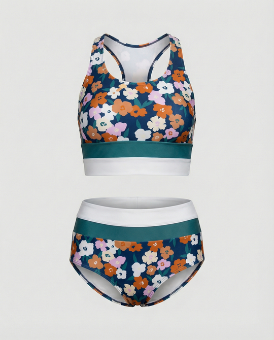R&B | Brook Side Farbblock Bikini-Set