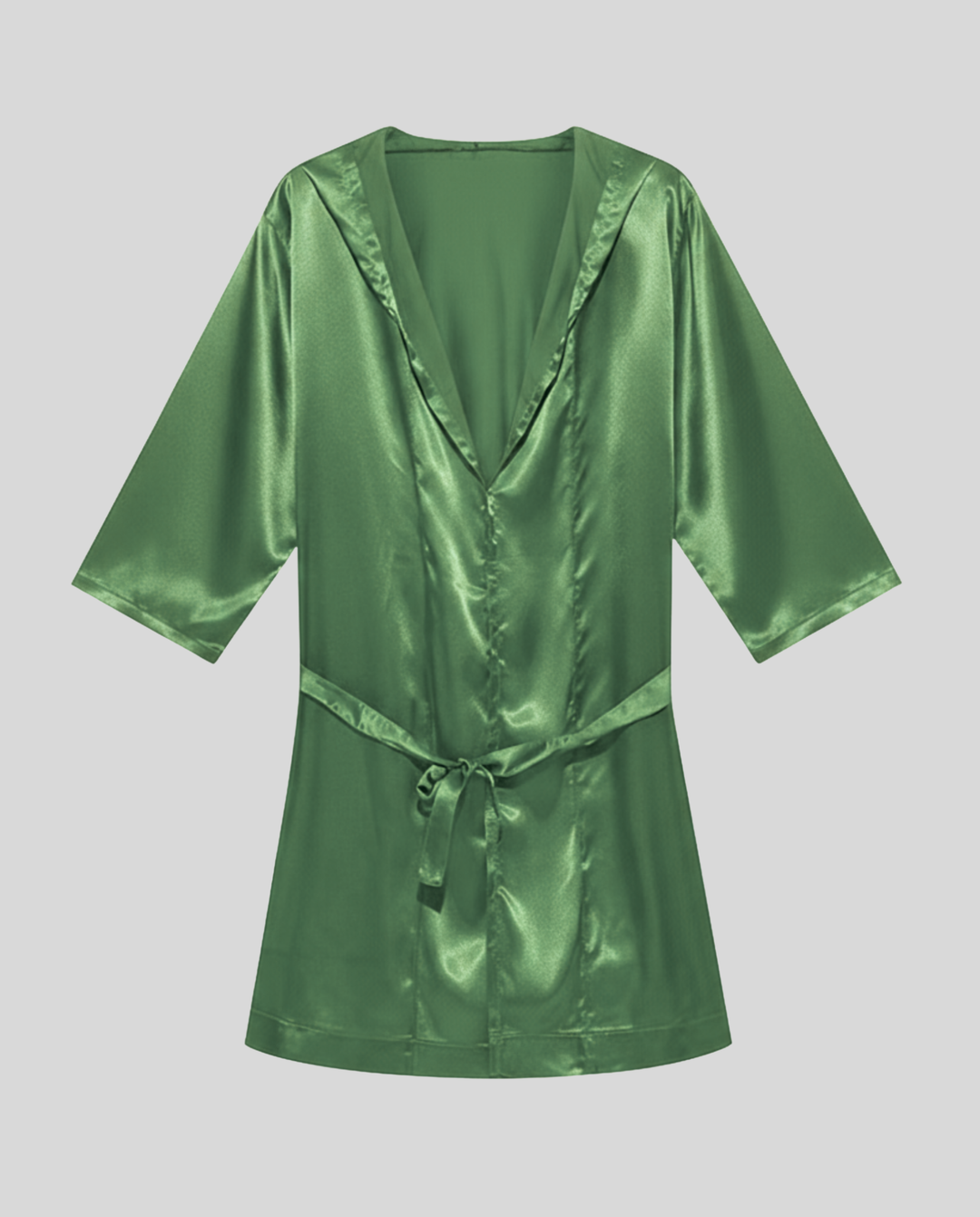 Herren Satin Bademantel R&B
