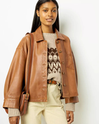 R&B | Boxy Lederjacke
