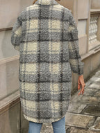 R&B | Langarmige Jacke Aus Teddyfleece Acryl Warm und Trendy