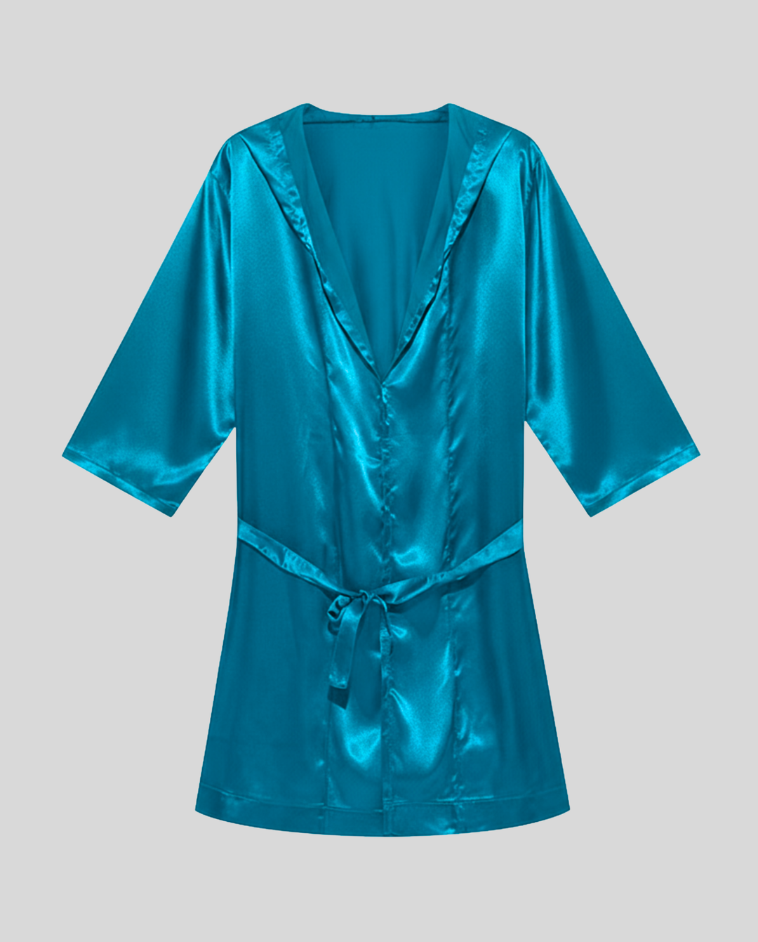 Herren Satin Bademantel R&B