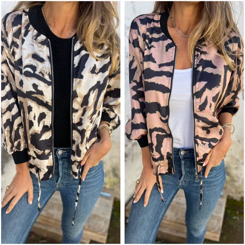 R&B | Damen-Bomberjacke mit Print