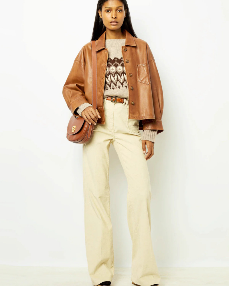 R&B | Boxy Lederjacke