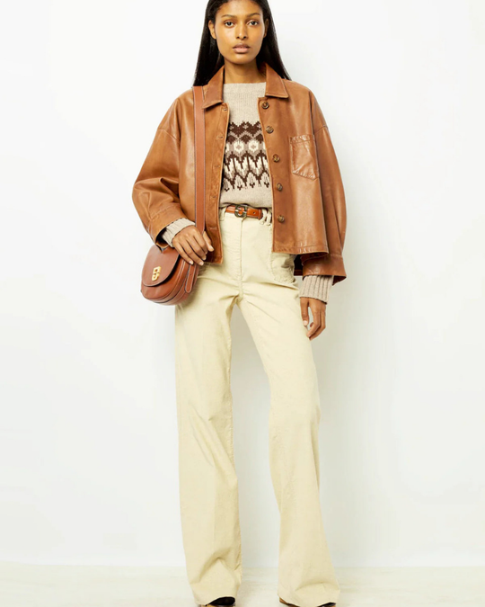 R&B | Boxy Lederjacke