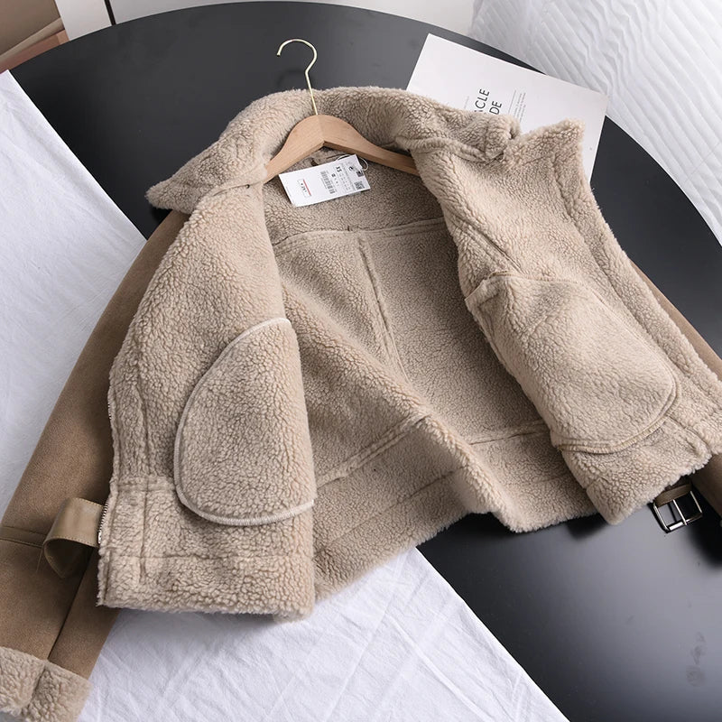 R&B | Wildleder Winterjacke - Warm & Stilvoll