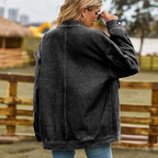 R&B | Denimcharm Klassisch Vintage Denim Jack für Damen