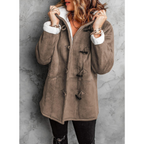 R&B | Damen Warme Kapuze Jacke - Winter