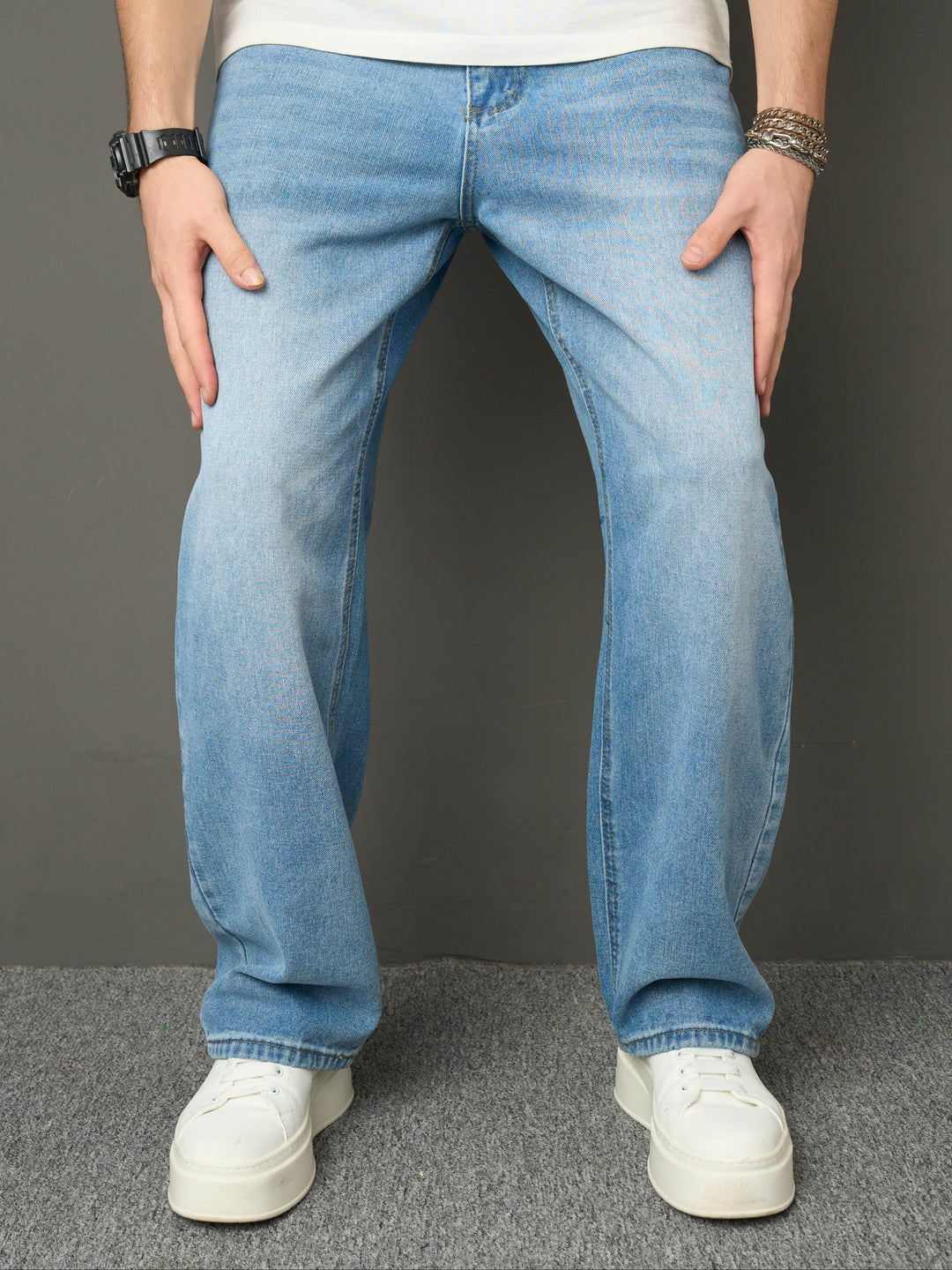 R&B | Bequeme Herrenjeans mit Lockerer Passform