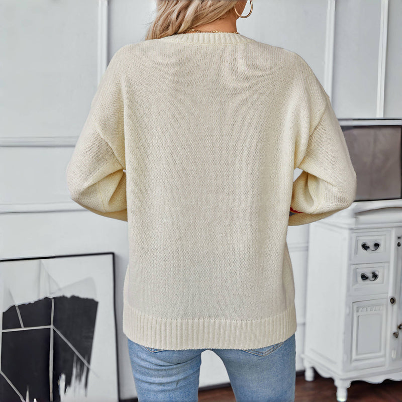 R&B | Regenbogen Strickpullover