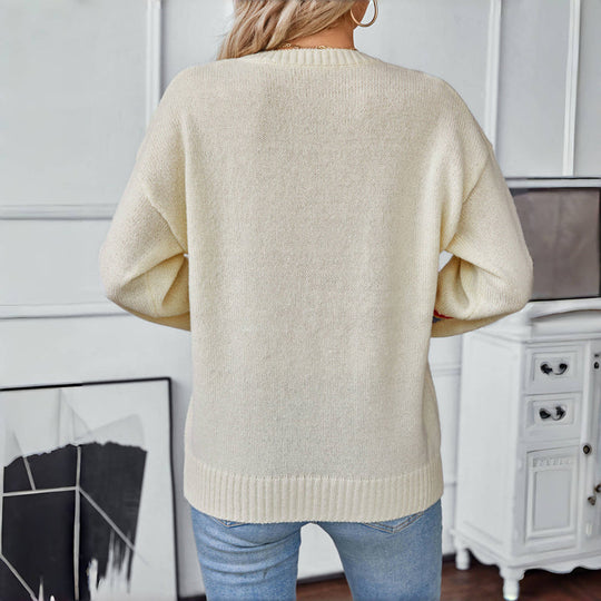 R&B | Regenbogen Strickpullover