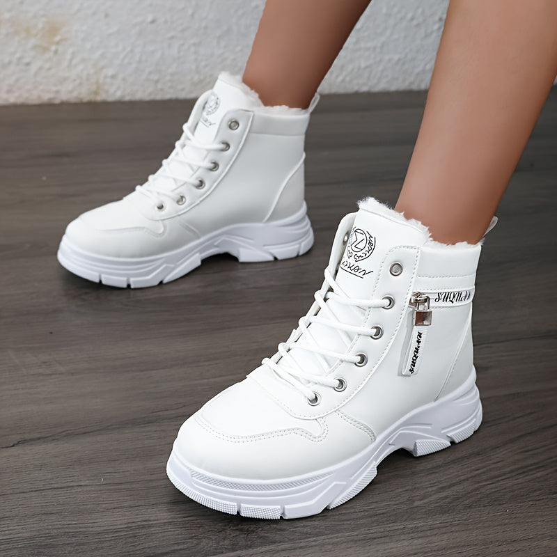 R&B | Festliche Winter Freizeit Sneakers für Damen | Ideal für den Winter
