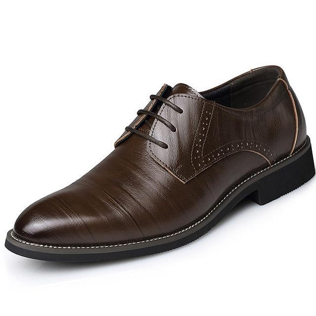 Herren Schnürschuhe mit klassischen Details R&B