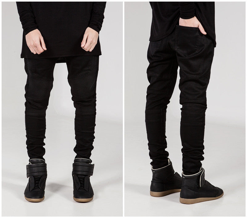 Herren Skinny Jeans mit strukturiertem Design und modischen Akzenten R&B