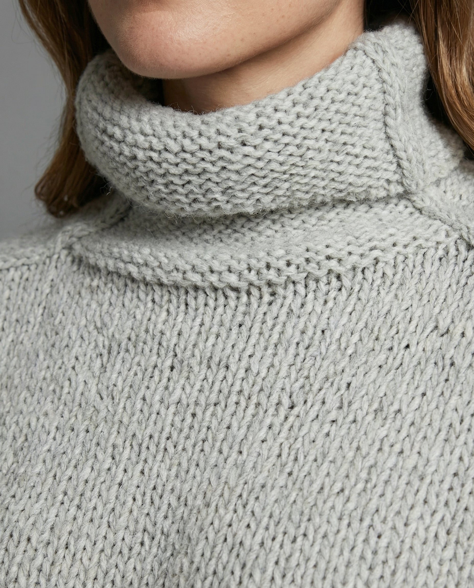 Langer Kuscheliger Strickpullover | R&B
