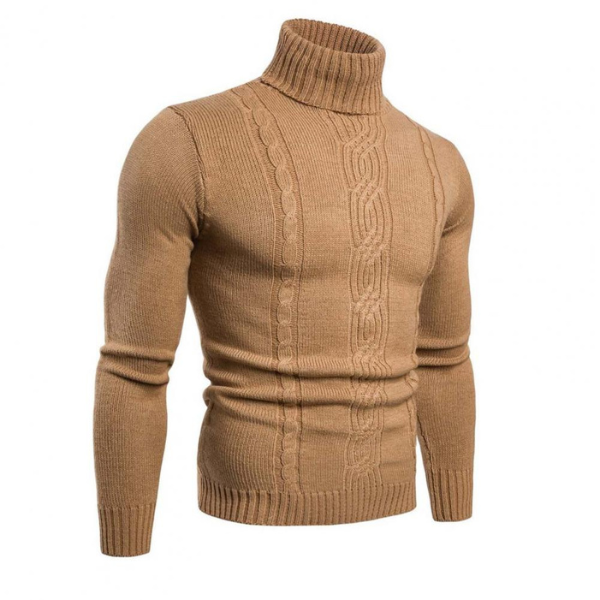 R&B | Warmer Strickpullover mit Rollkragen