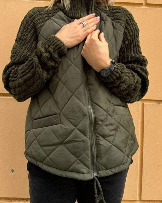 R&B | Freizeit Strickjacke mit Reißverschluss