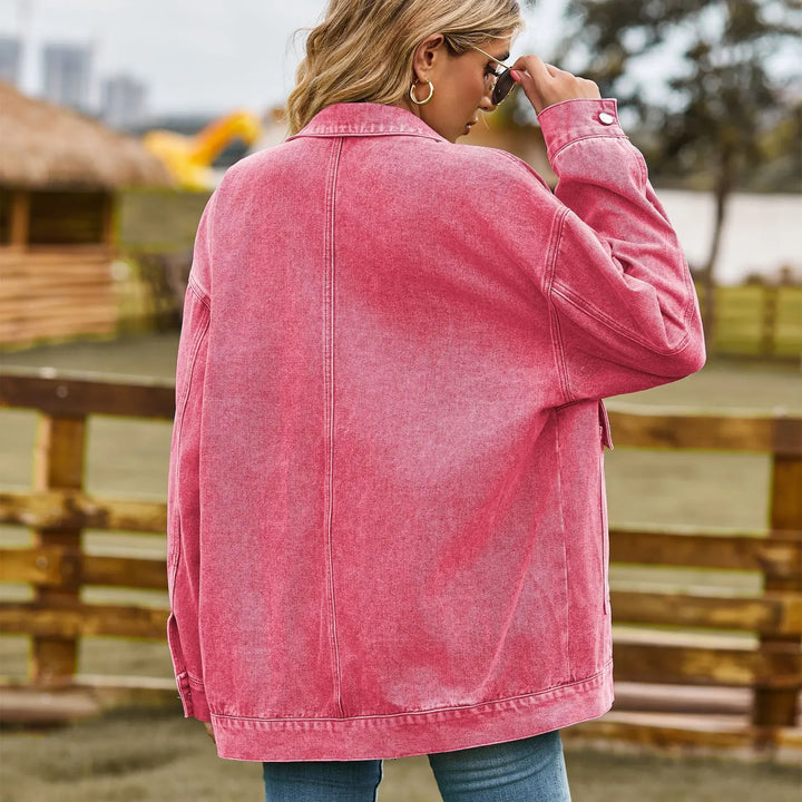 R&B | Denimcharm Klassisch Vintage Denim Jack für Damen