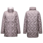 R&B | Elegante gesteppte Jacke mit Stehkragen für einen Smart-Look Ideal für Herbst/Winter