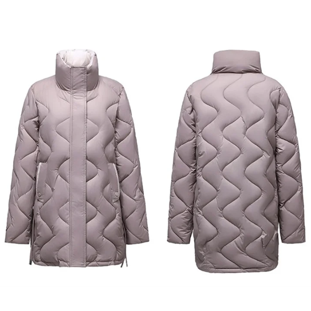 R&B | Elegante gesteppte Jacke mit Stehkragen für einen Smart-Look Ideal für Herbst/Winter