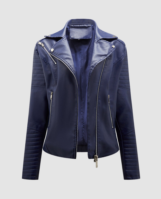 Elegante Kunstlederjacke Damen | R&B