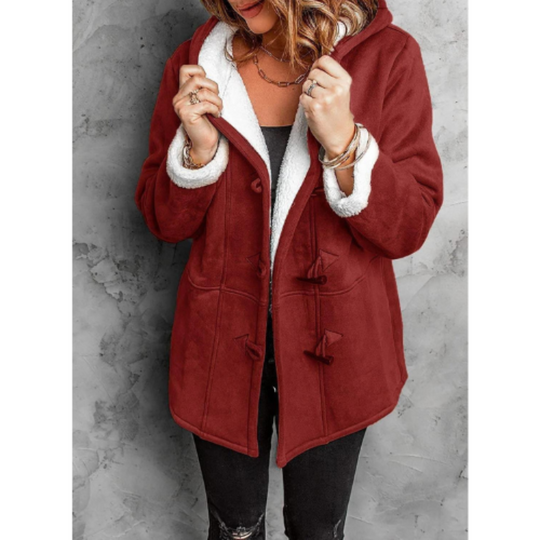 R&B | Damen Warme Kapuze Jacke - Winter