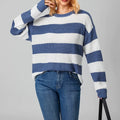 R&B | Streifen Strickpullover