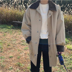 R&B | Inspirierte Damenjacke mit Umgeschlagenem Kragen und Großen Taschen