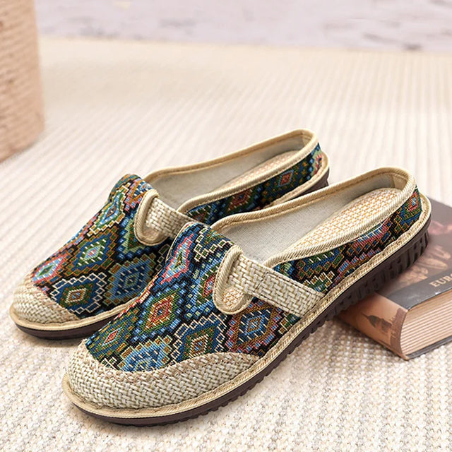Ethnischer Stil Bequeme Slipper R&B