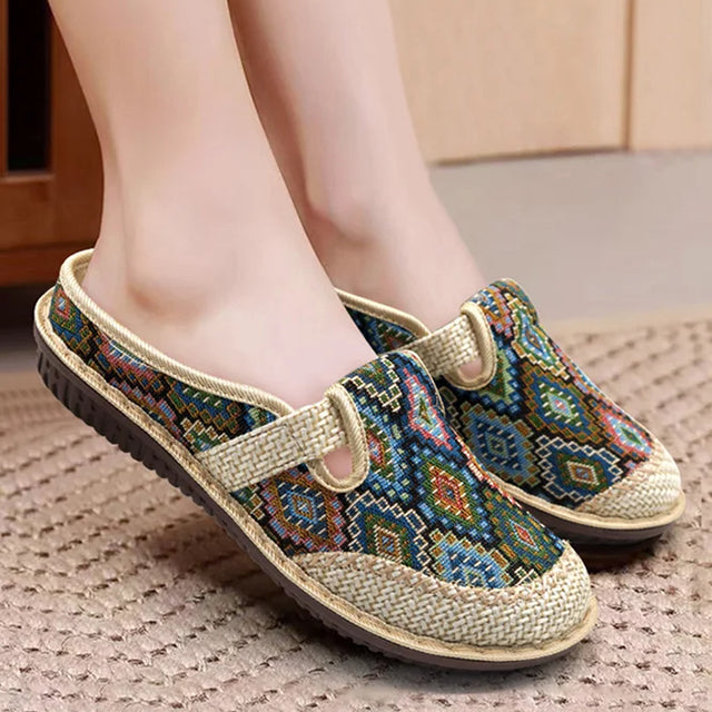 Ethnischer Stil Bequeme Slipper R&B