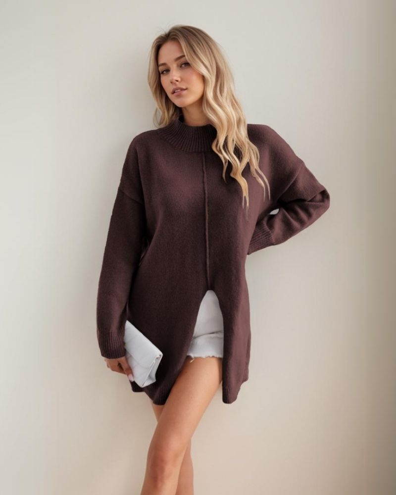 R&B | Minimalistischer & Schicker Longline-Pullover