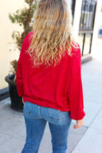 R&B | Weihnachtsbaum Feiertag Pailletten Freizeit Locker Sweatshirt