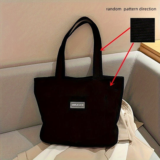Elegante Damen Cordstoff Tasche | R&B