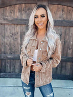 R&B | Nietenkragenknopfhemdjacke
