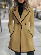 R&B | Duster - elegante Damenjacke mit schwarzen Akzenten