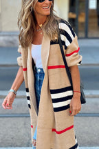 R&B | Gestreiftes Strickjacke