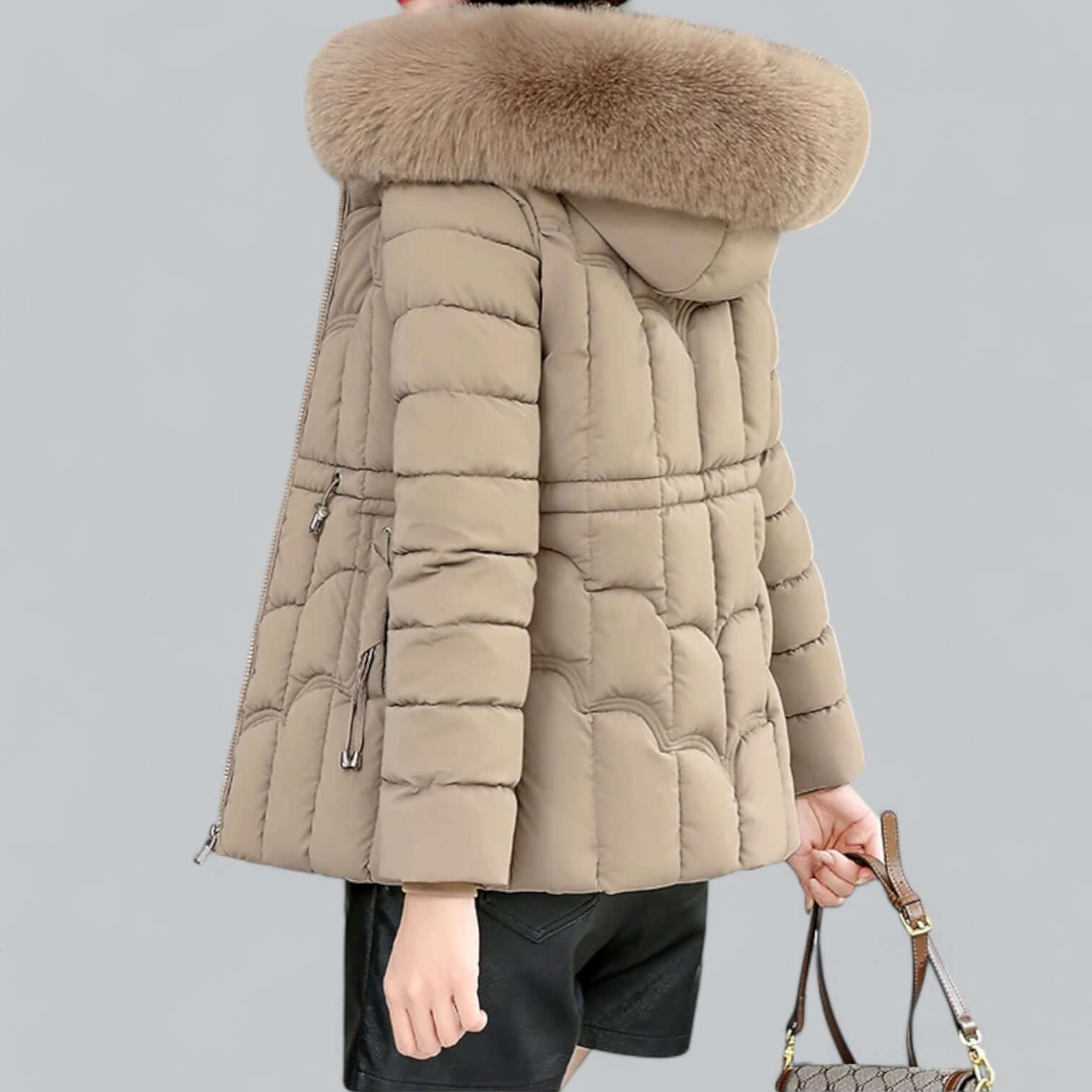 R&B | Damen gepolsterter Parka Mantel