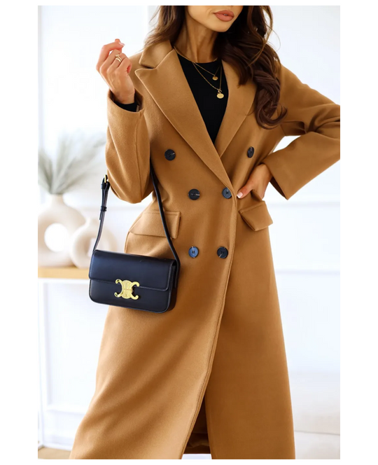 R&B | Lange Elegante Taillierte Trenchcoat Für Damen | Perfekt Für Herbst Und Winter