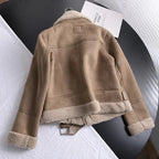 R&B | Wildleder Winterjacke - Warm & Stilvoll