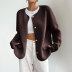 R&B | Strick-Cardigan mit offenem Vorderteil