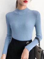 R&B | Gemütlicher Gerippter Wollpullover für Damen