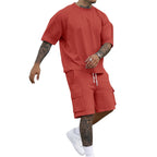 R&B | T-Shirt Werkzeugshorts Sportanzug