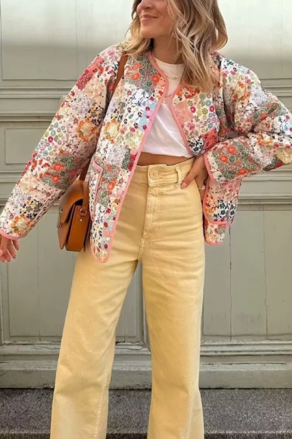 R&B | Gedruckte Baumwolljacke